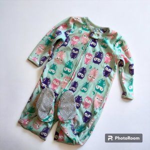 Carter's Footed Fleece Pajamas 18 Months